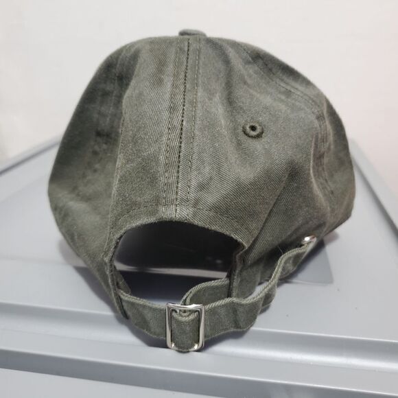 NWOT DAD UNISEX CAP HATGREEN/KHAKI STRAPBACK - Picture 5 of 8